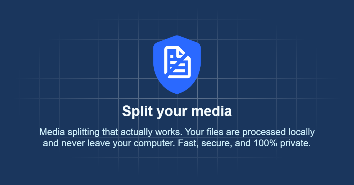 Split Your Media